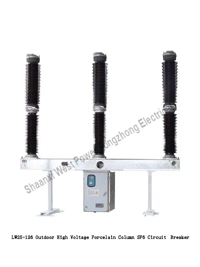 LW25-126 Outdoor High Voltage Porcelain Column SF6 Circuit Breaker LW25-126 Outdoor High Voltage Porcelain Column SF6 Circuit Breaker